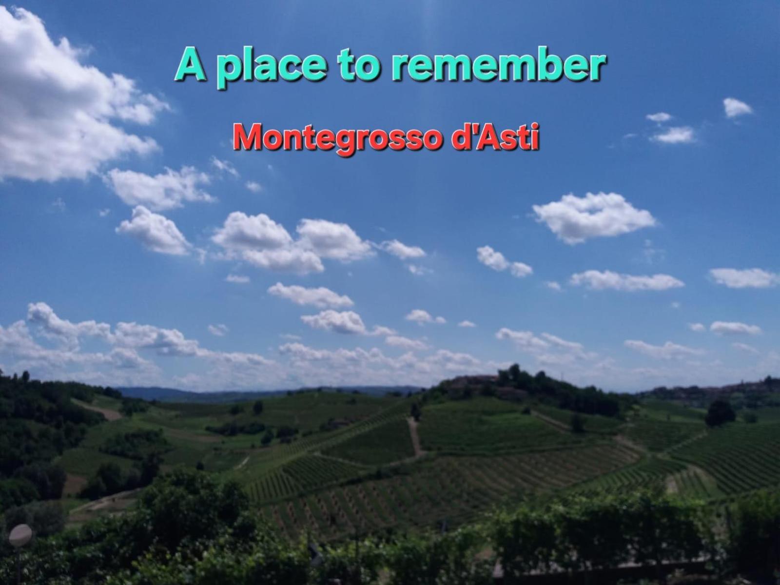 A Place To Remember Montegrosso dʼAsti Exteriér fotografie